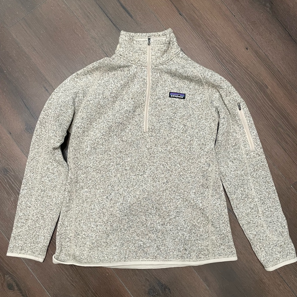 Like New Womens Patagonia Better Sweater 1/4 Zip